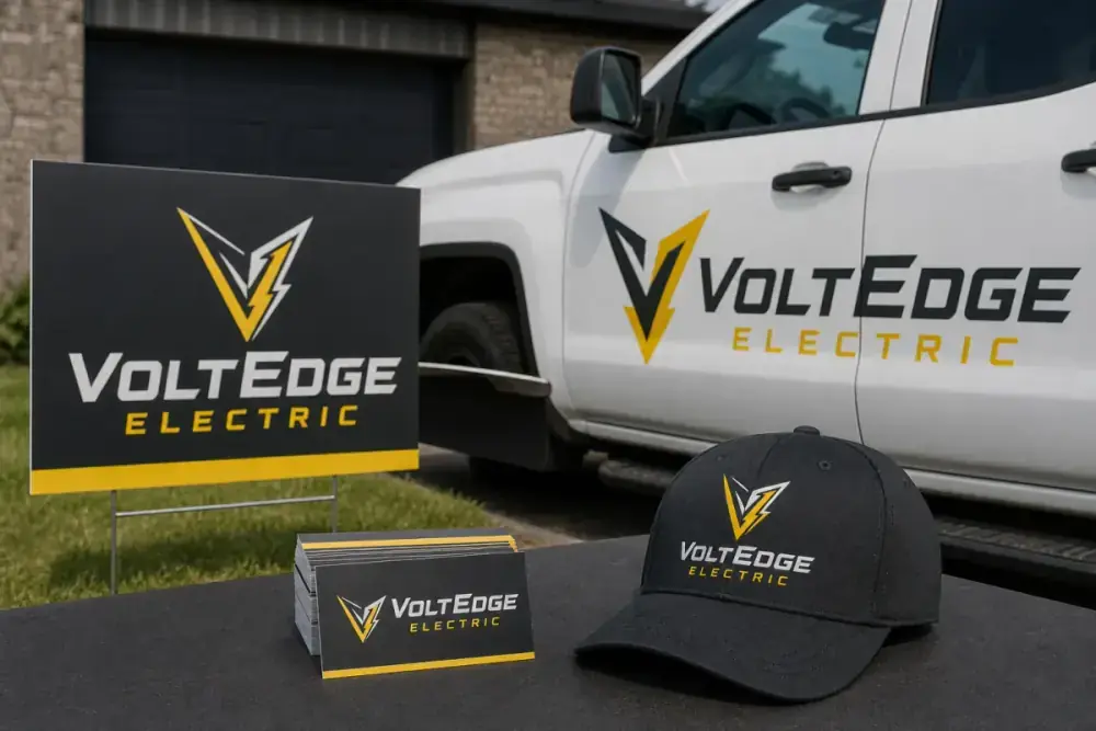Electrician Logo Design Example