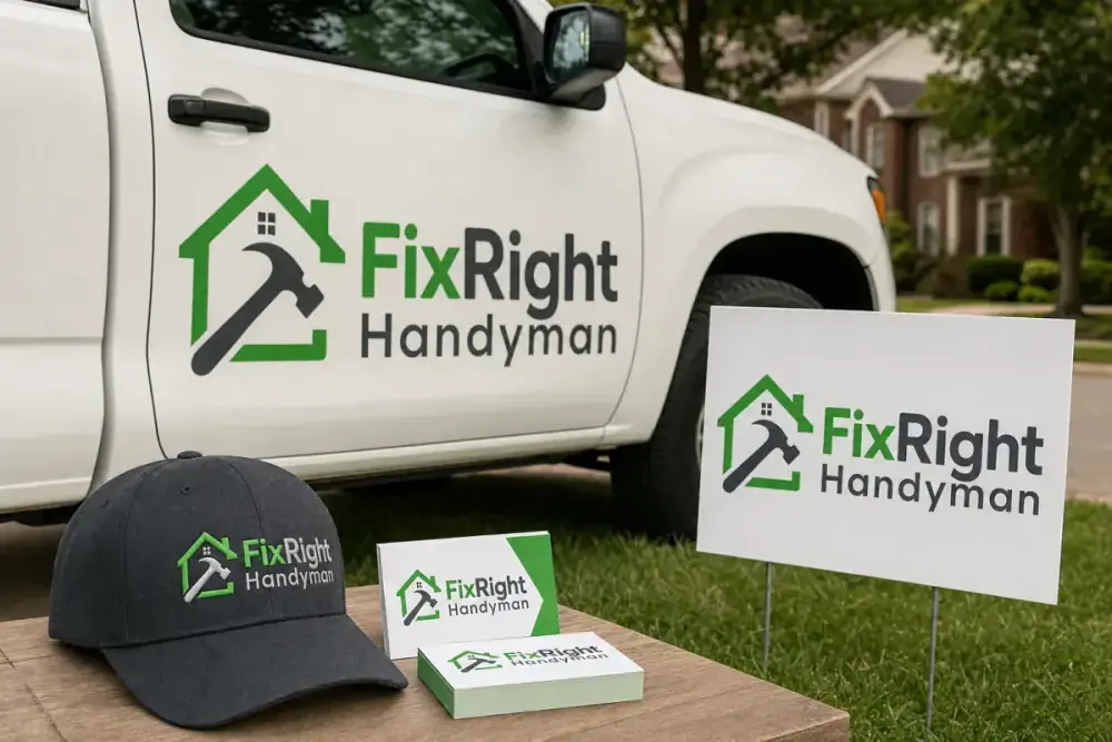 Handyman Logo Design Example