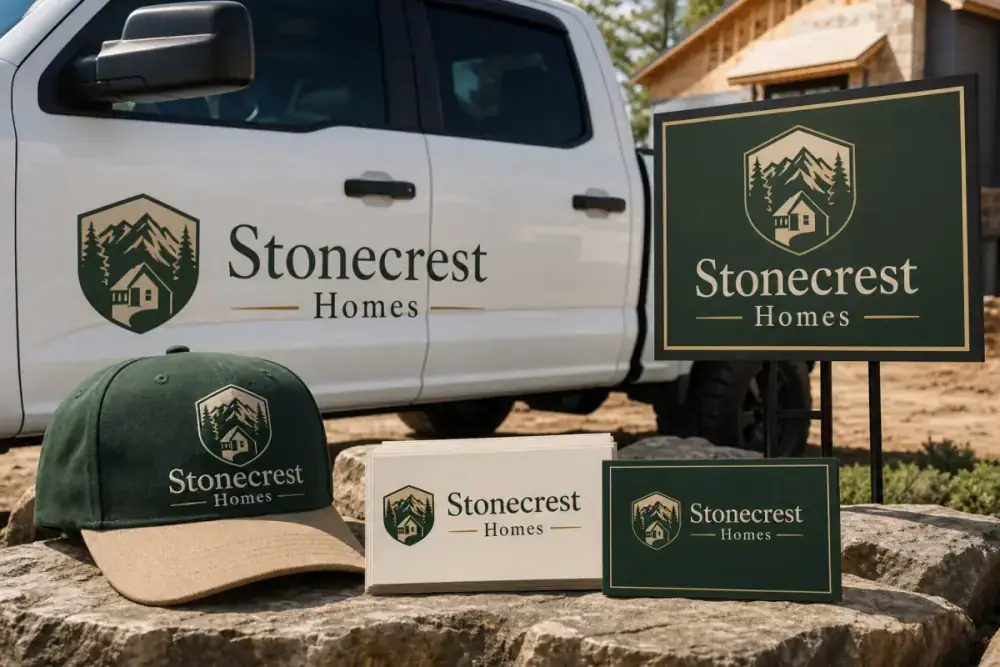 Home Builders Logo Design Example
