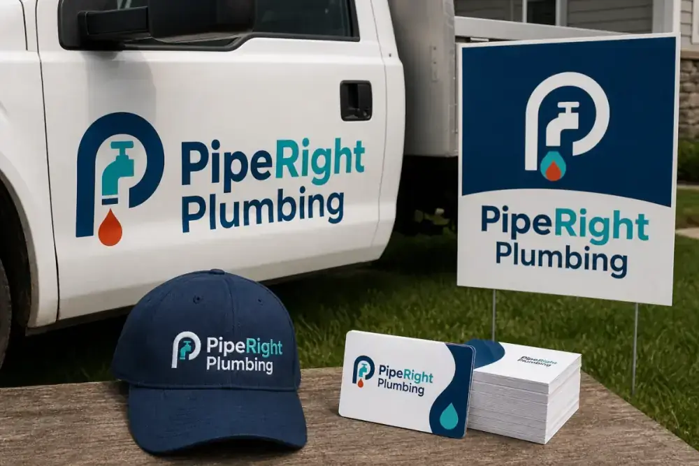 Plumbing Logo Design Example